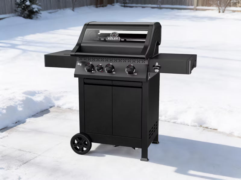 Gasgrill KK-C/B 133x61 cm Sort 15,5 kW