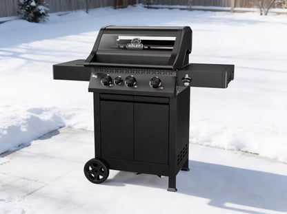 Gasgrill KK-C/B 133x61 cm Sort 15,5 kW