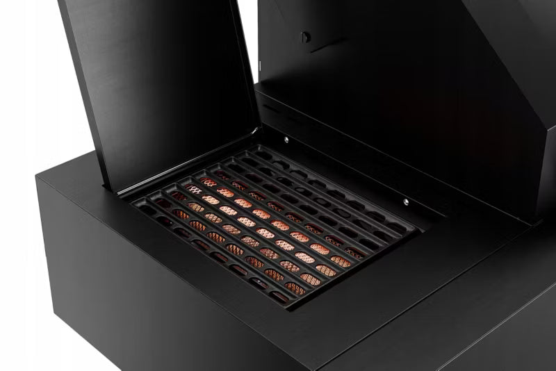Gasgrill KK-S3/B 21,6 kW Sort Rustfrit Stål