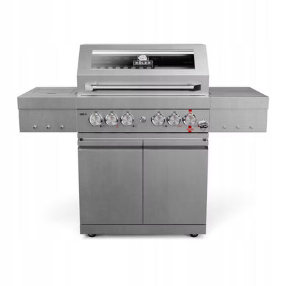 Gasgrill KK-S3/S 21,6 kW Rustfrit Stål Sølv