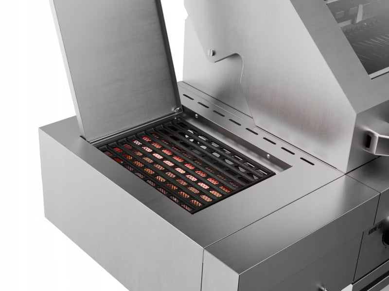 Gasgrill KK-S3/S 21,6 kW Rustfrit Stål Sølv