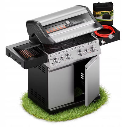 Gasgrill Krone S1 144x120 cm Rustfrit Stål
