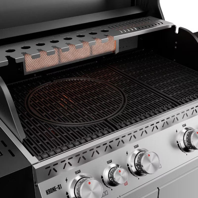 Gasgrill Krone S1 144x120 cm Rustfrit Stål