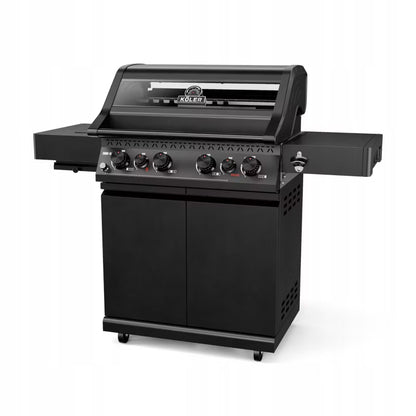 Gasgrill KRONE S1 21,6 kW Sort Rustfrit Stål