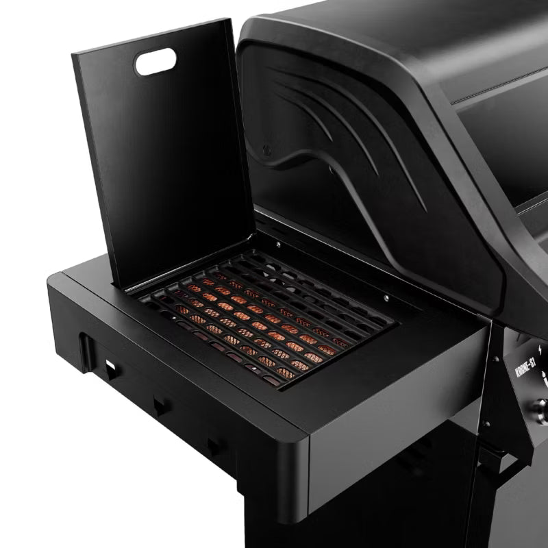 Gasgrill KRONE S1 21,6 kW Sort Rustfrit Stål