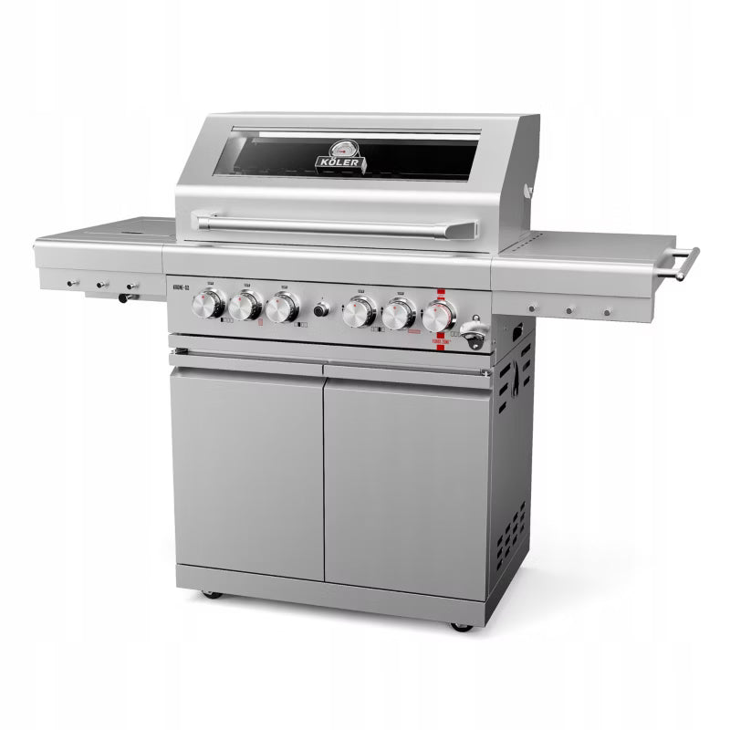 Gasgrill Krone S2 159x58 cm Rustfrit Stål