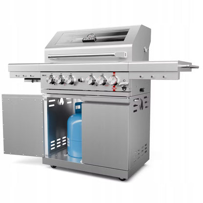 Gasgrill Krone S2 159x58 cm Rustfrit Stål