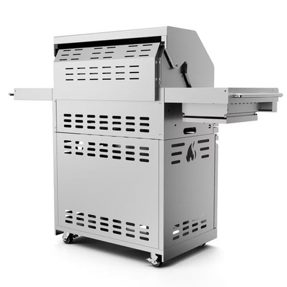 Gasgrill Krone S2 159x58 cm Rustfrit Stål