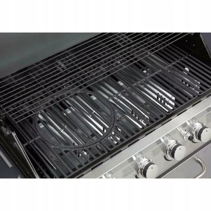 Gasgrill Long Beach 6+1 Brændere Sølv