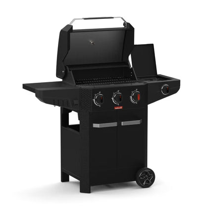 Gasgrill LUCA 312 134x60 cm Sort 13,7 kW