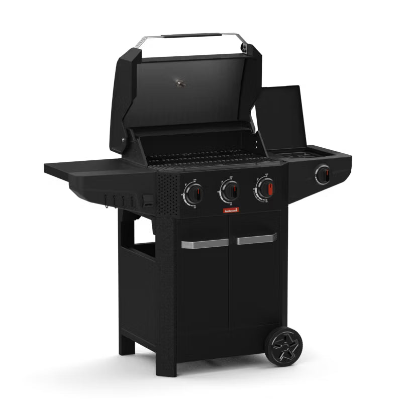 Gasgrill LUCA 312 134x60 cm Sort 13,7 kW