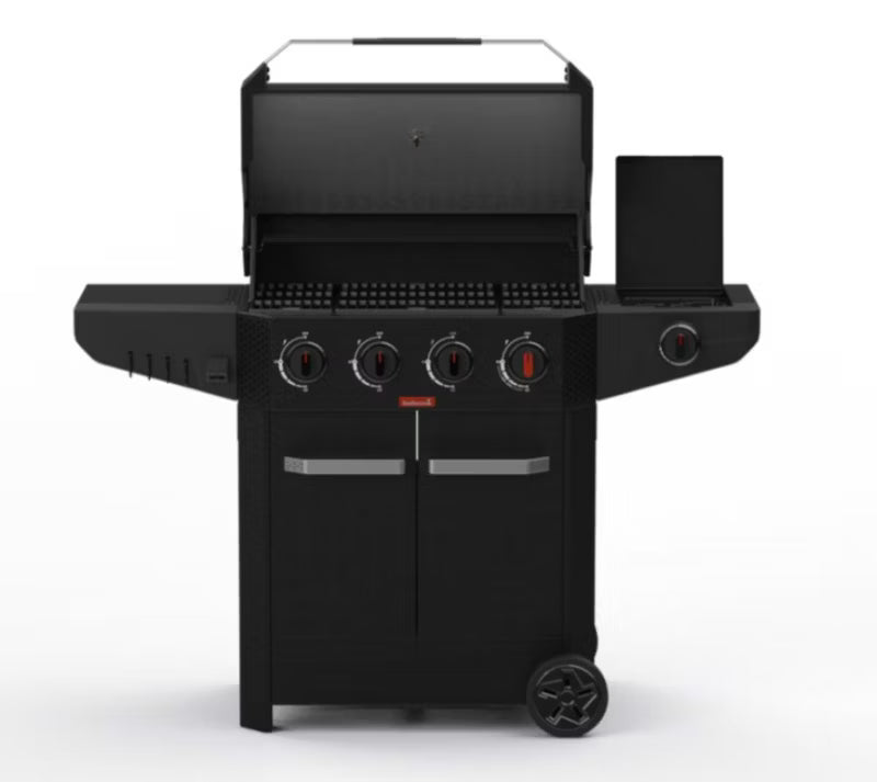 Gasgrill LUCA 412 145x60 cm Sort Stål