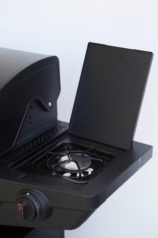 Gasgrill LUCA 412 145x60 cm Sort Stål