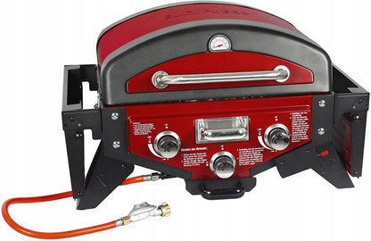 Gasgrill Medison Bordmodel 3 Brændere Rød