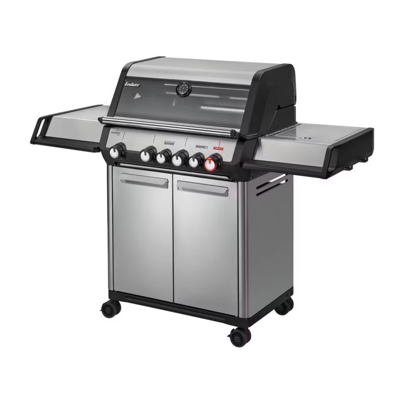 Gasgrill Monroe II PRO 4 SIKR Turbo 151x59 cm Sølv