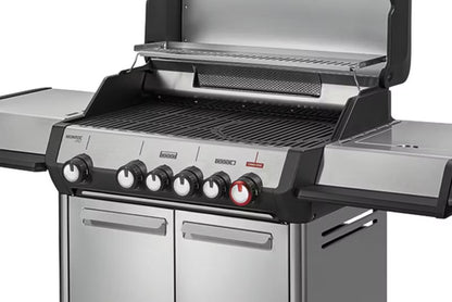 Gasgrill Monroe II PRO 4 SIKR Turbo 151x59 cm Sølv