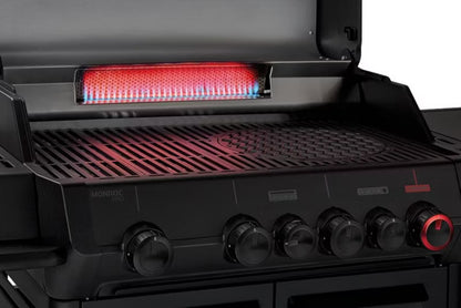 Gasgrill Monroe II PRO 4 SIKR Turbo Shadow Sort