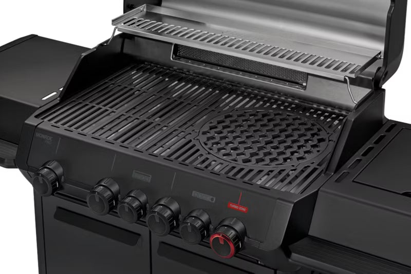 Gasgrill Monroe II PRO 4 SIKR Turbo Shadow Sort