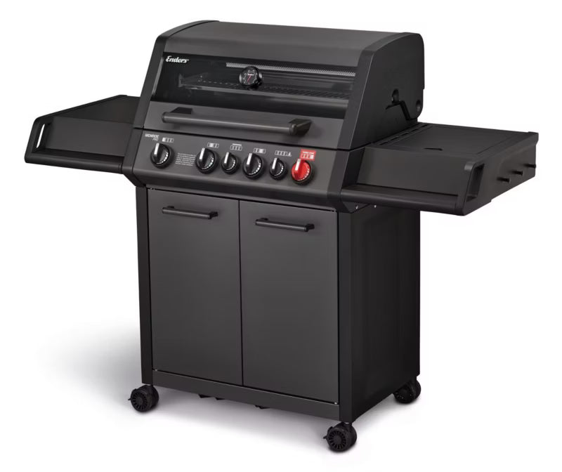 Gasgrill Monroe PRO 4 SIK Turbo Shadow Series Sort