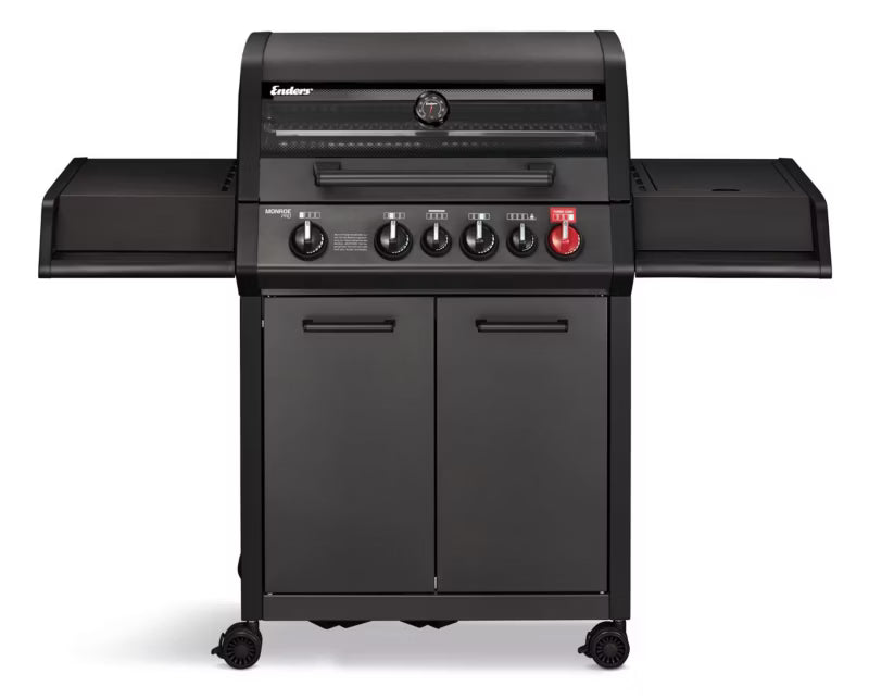 Gasgrill Monroe PRO 4 SIK Turbo Shadow Series Sort