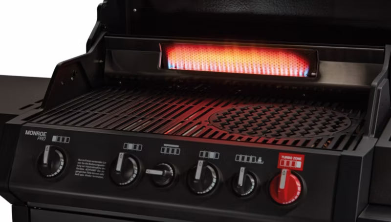 Gasgrill Monroe PRO 4 SIK Turbo Shadow Series Sort