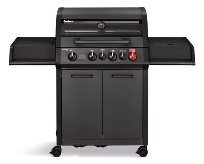Gasgrill Monroe PRO 4 SIK Turbo Shadow Series Sort