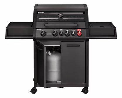 Gasgrill Monroe PRO 4 SIK Turbo Shadow Series Sort