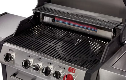 Gasgrill Monroe PRO 4 SIK Turbo Sølv 153,5x58 cm