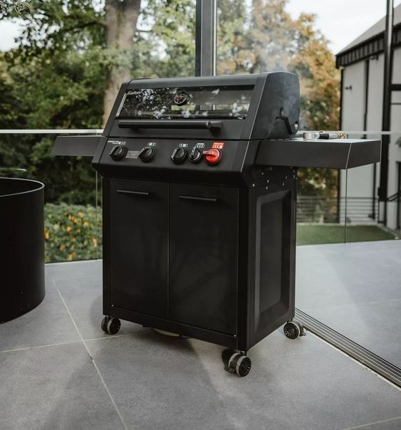 Gasgrill Monroe ProX 4 SIR Turbo Shadow Sort