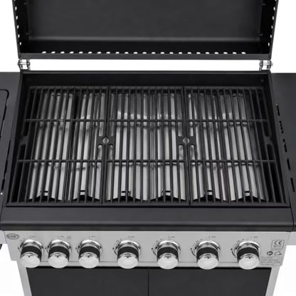 Gasgrill Nevada XXL 6+1 Brændere Sort