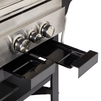 Gasgrill Owsley 4.1 74x46 cm Sort
