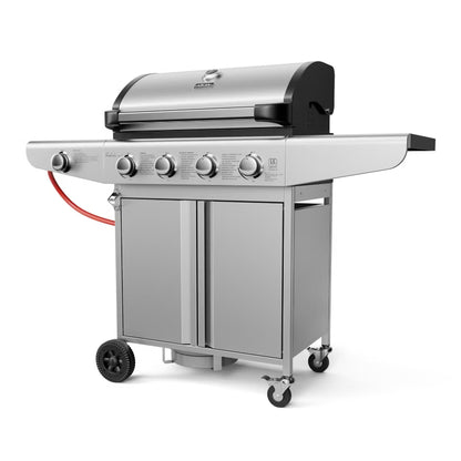 Gasgrill Relish V1 138x52 cm Rustfrit Stål Sølv