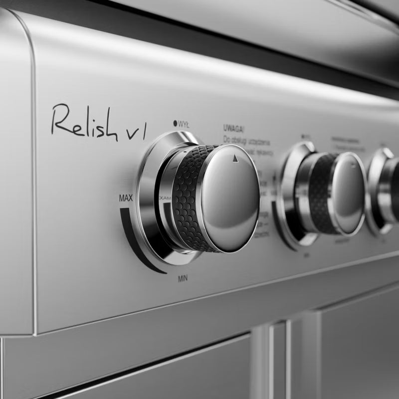 Gasgrill Relish V1 138x52 cm Rustfrit Stål Sølv