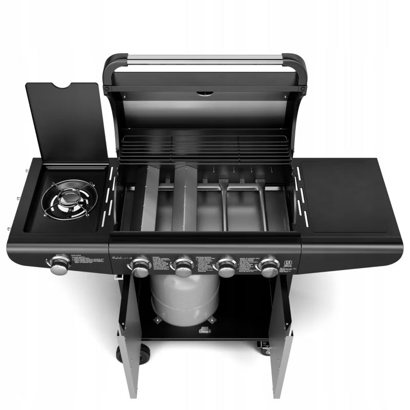 Gasgrill Relish V1 5 Brændere 16 kW Sort