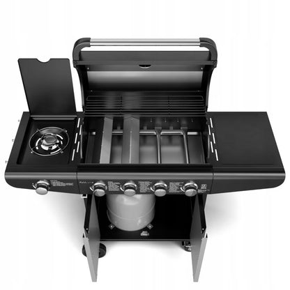 Gasgrill Relish V1 5 Brændere 16 kW Sort