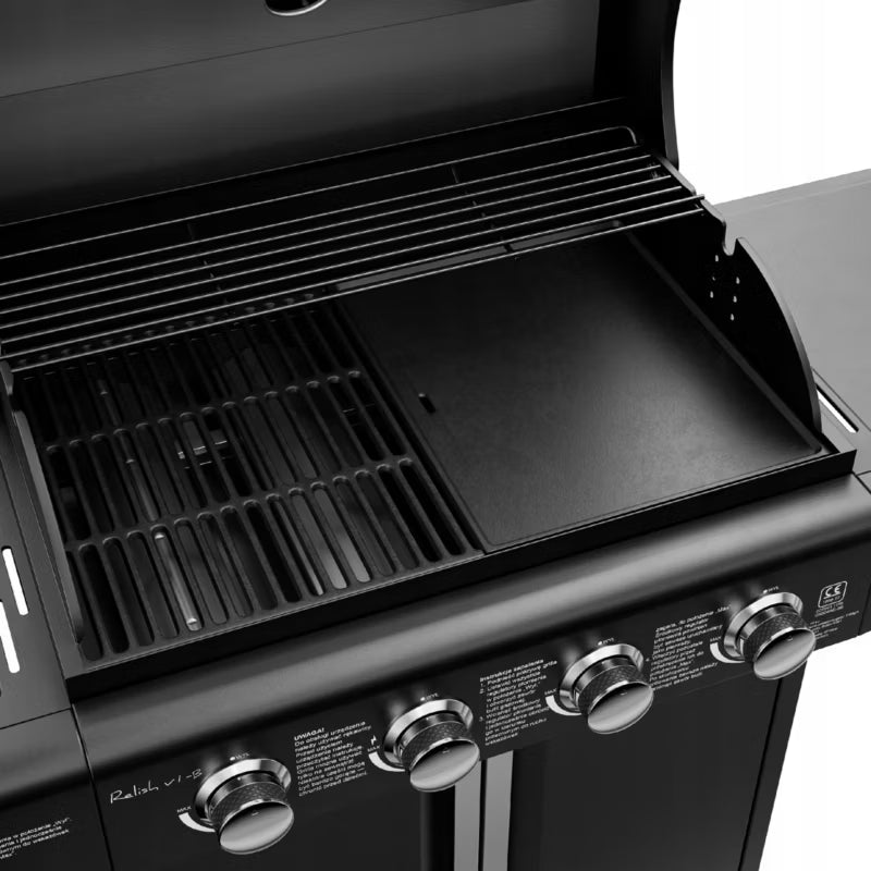 Gasgrill Relish V1 5 Brændere 16 kW Sort