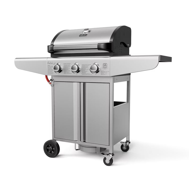 Gasgrill Relish v1 Compact 3 Brændere 9,6 kW Sølv