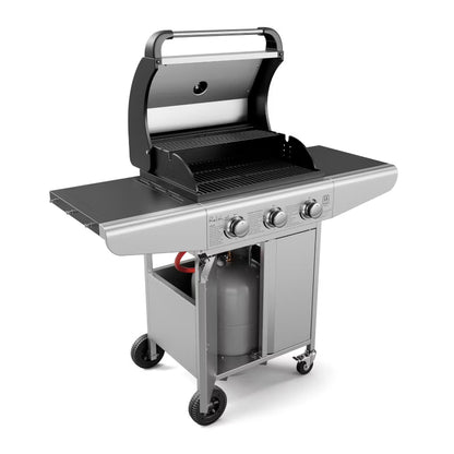 Gasgrill Relish v1 Compact 3 Brændere 9,6 kW Sølv