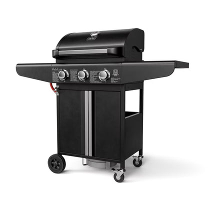 Gasgrill Relish V1 Compact 3 Brændere 9,6kW Sort