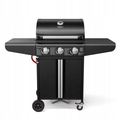 Gasgrill Relish V1 Compact 3 Brændere 9,6kW Sort