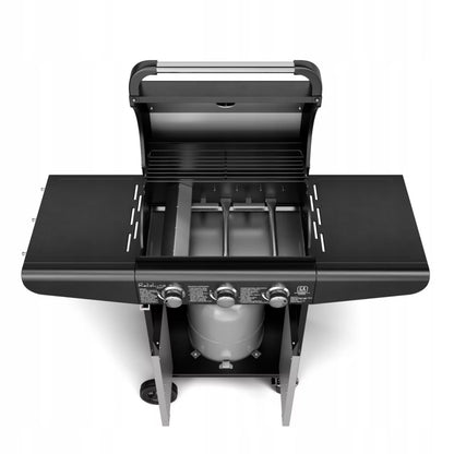 Gasgrill Relish V1 Compact 3 Brændere 9,6kW Sort