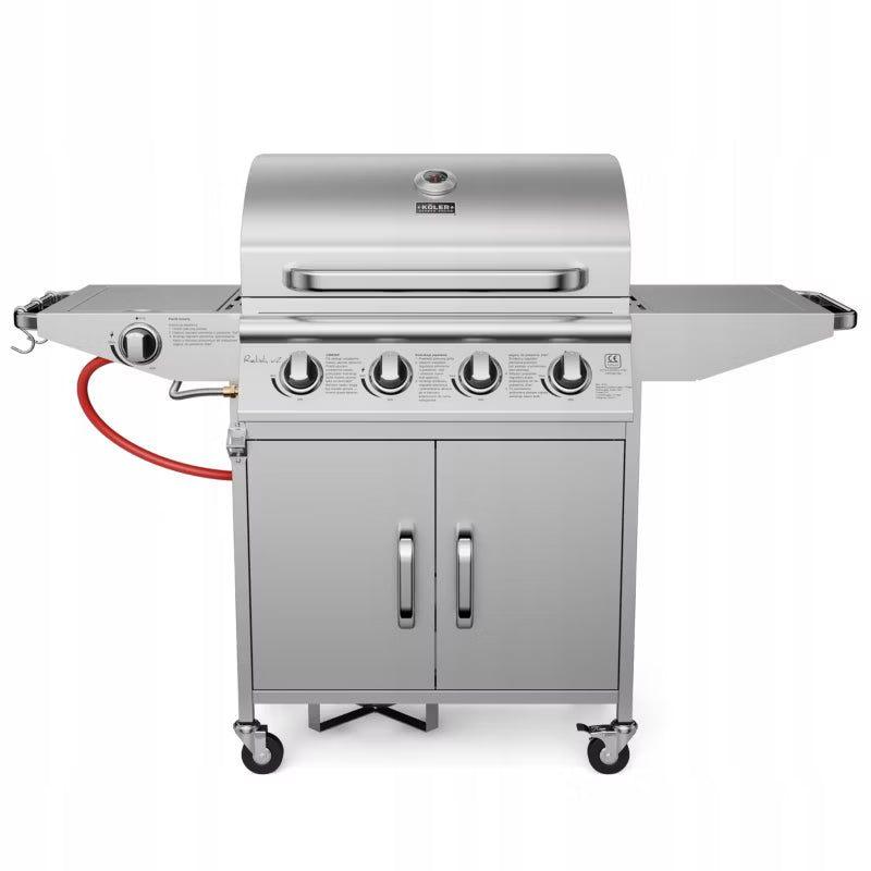 Gasgrill Relish V2 5 Brændere 16kW Sølv