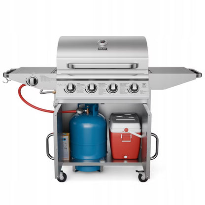 Gasgrill Relish V2 5 Brændere 16kW Sølv
