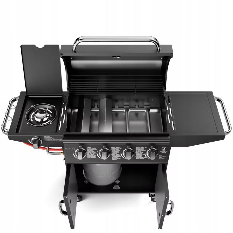 Gasgrill Relish V2 5 Brændere 16kW Sort