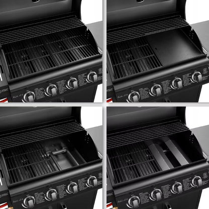 Gasgrill Relish V2 5 Brændere 16kW Sort