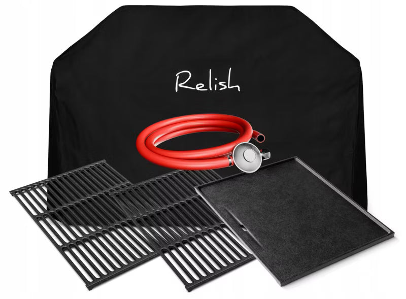 Gasgrill Relish V2 5 Brændere 16kW Sort