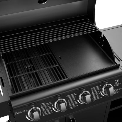 Gasgrill Relish V3 5 Brændere 16 kW Sort
