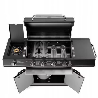 Gasgrill Relish V4 153x59 cm Sort