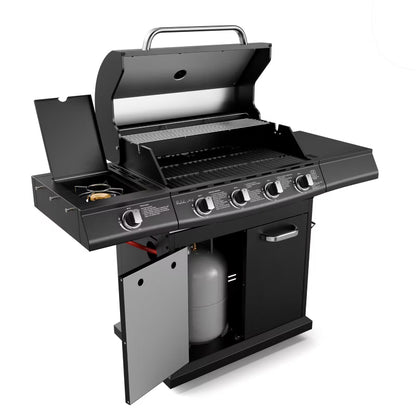 Gasgrill Relish V4 153x59 cm Sort