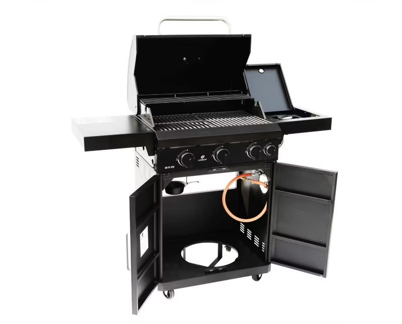 Gasgrill REXON LIGHT 3.1 Sort 13,95 kW